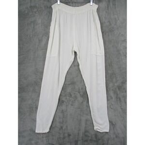 Vintage Laise Adzer Pants Womens One Size Lagenlook Harem Drop Crotch Hippie 80s